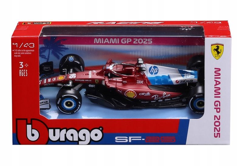 Ferrari SF-25 Miami Gp 16 C.Leclerc 143 - model lub pojazd