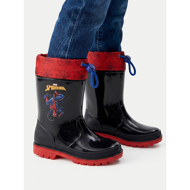 Kalosze Spiderman Ultimate CEO-NJ-AW26-313SPRMV Czarny