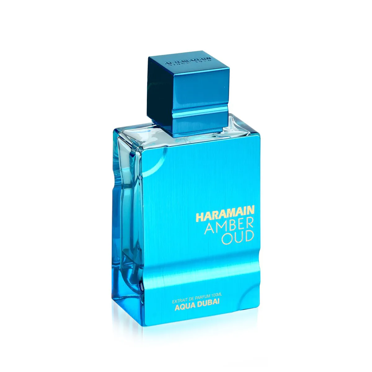 Al Haramain Amber Oud Aqua Dubai zestaw Extrait de Parfum 200 ml + Flakon z możliwością napełnienia
