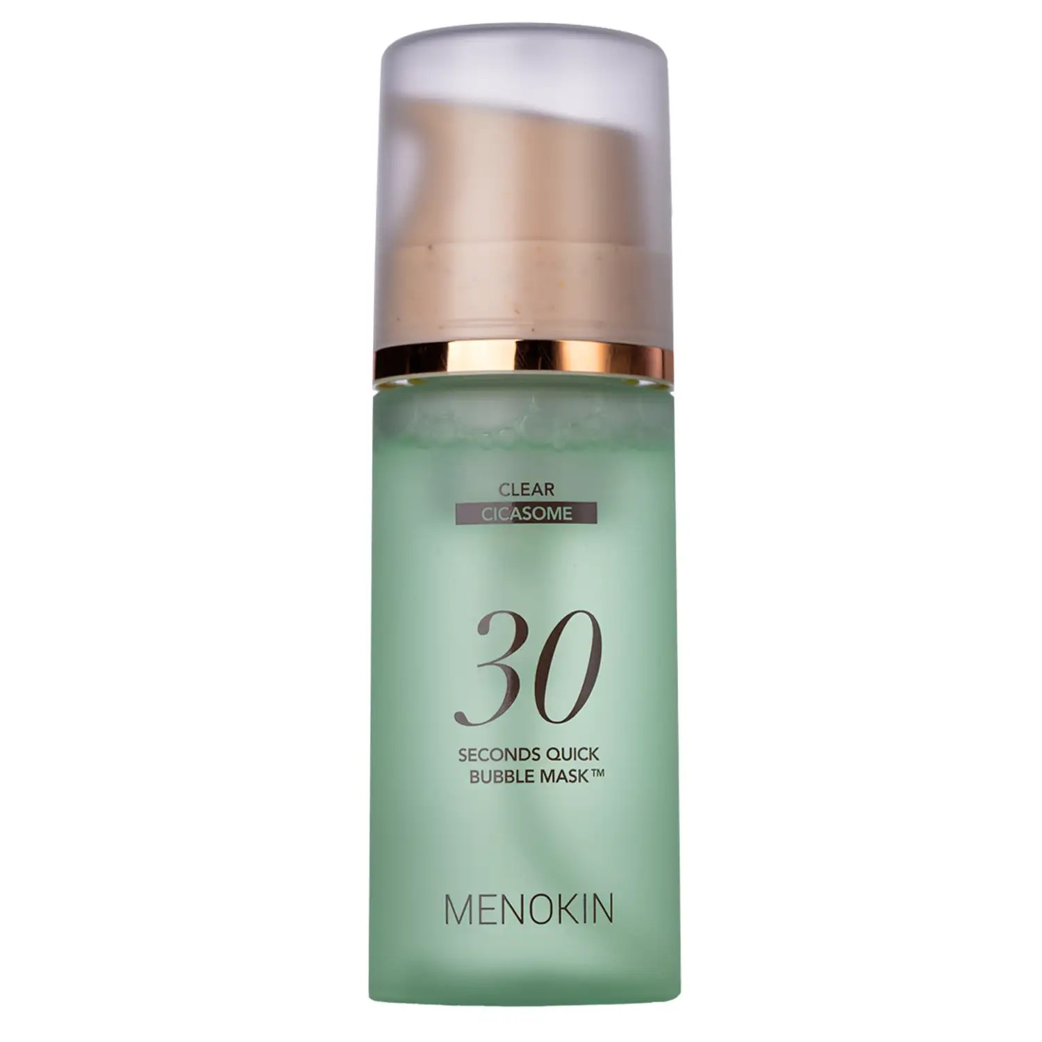 Menokin 30 Seconds Quick Bubble Mask Clear Kojąca Maska do Twarzy w Piance 95ml