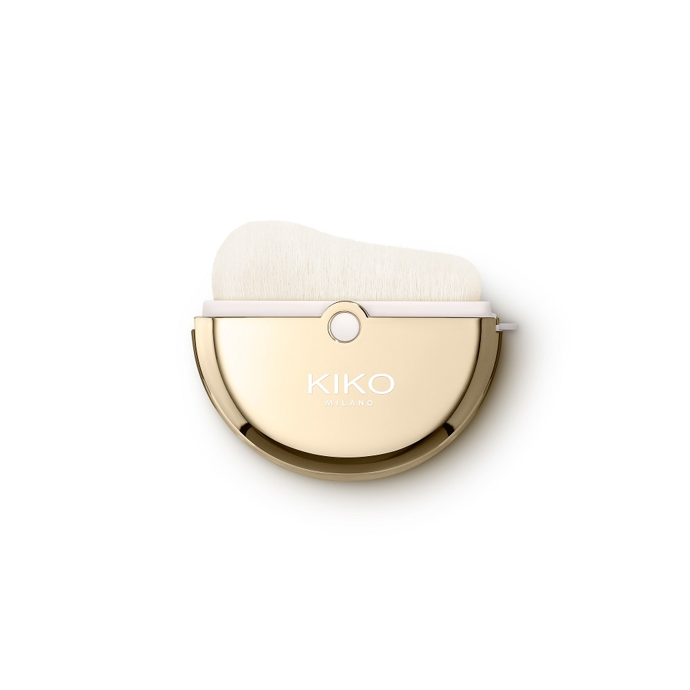 KIKO Milano Hug Couture Buffing Touch Face Brush pędzel do twarzy do aplikacji i blendowania pudrów