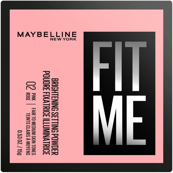 Fit Me puder sypki 02 Pink 15g