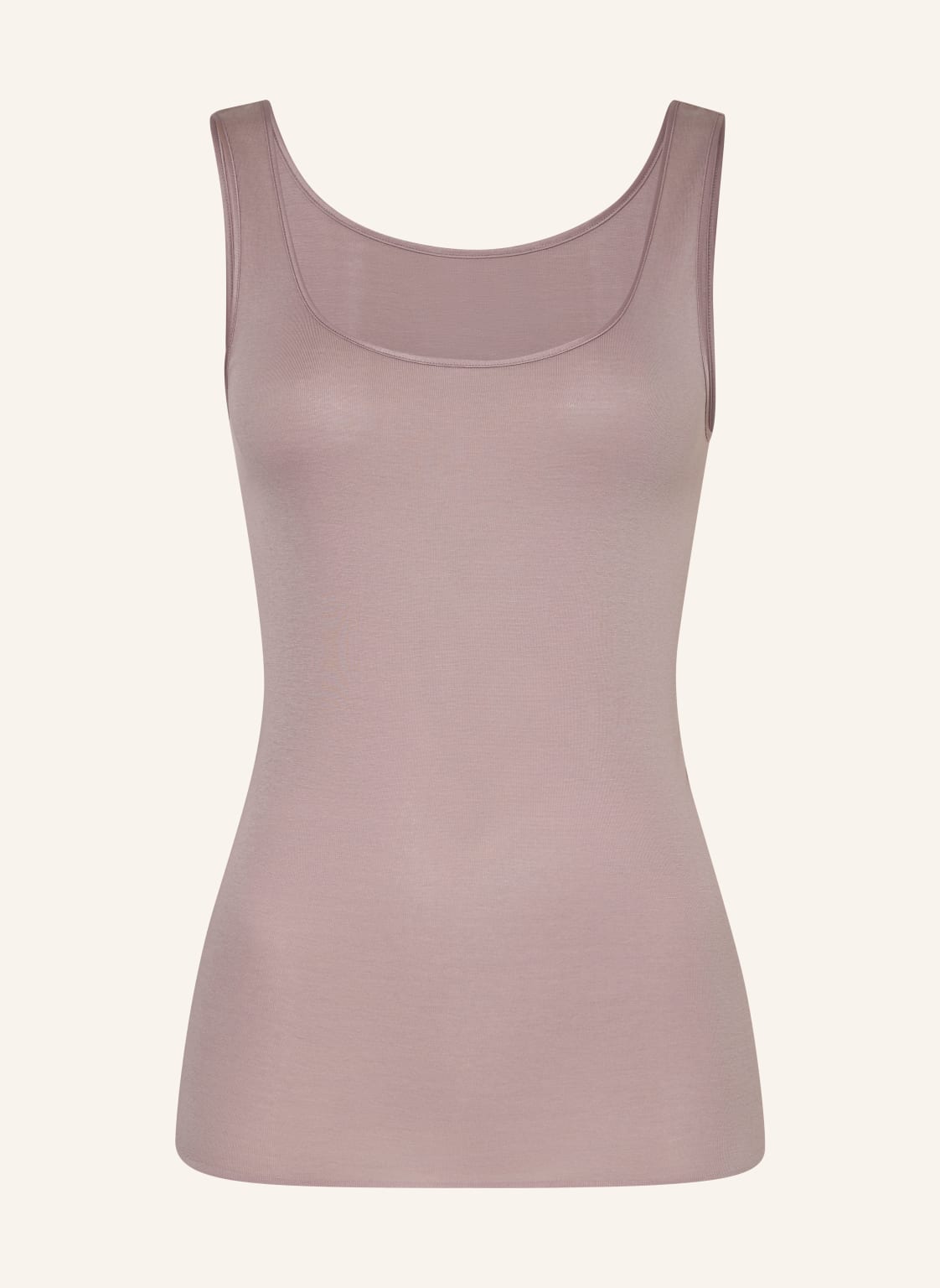 Hanro Top Bawełniany Bezszwowy rosa