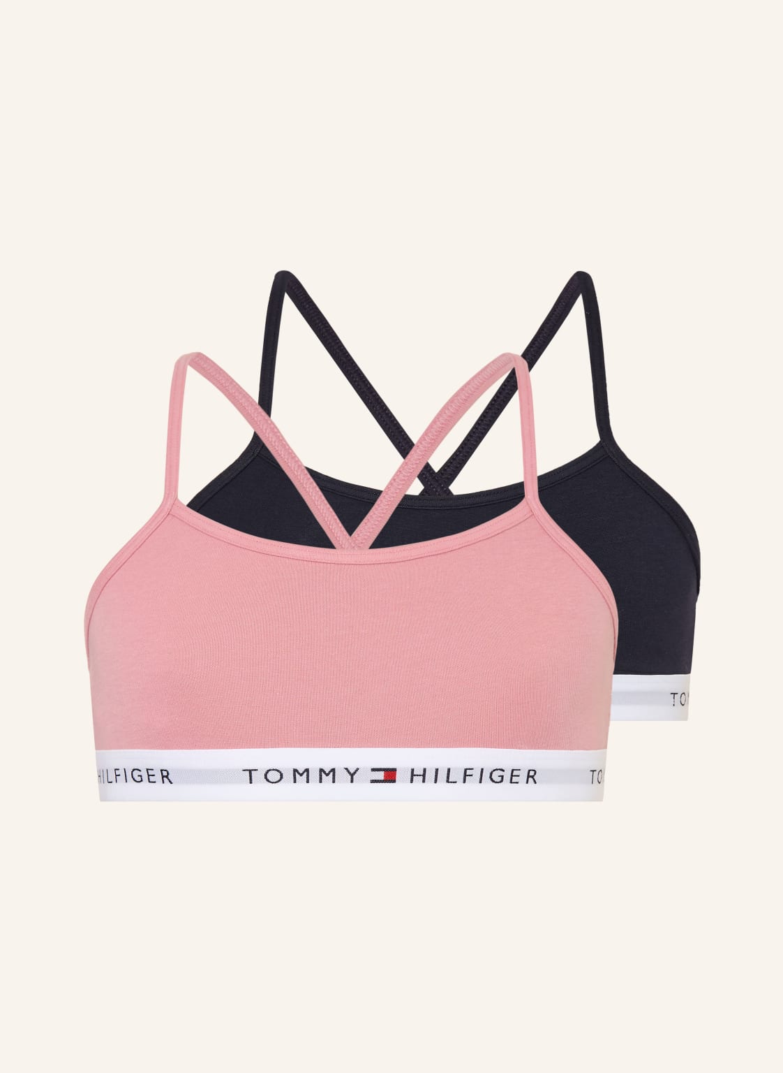 Tommy Hilfiger Zestaw 2 Sztuk Biustonoszy Bustier blau