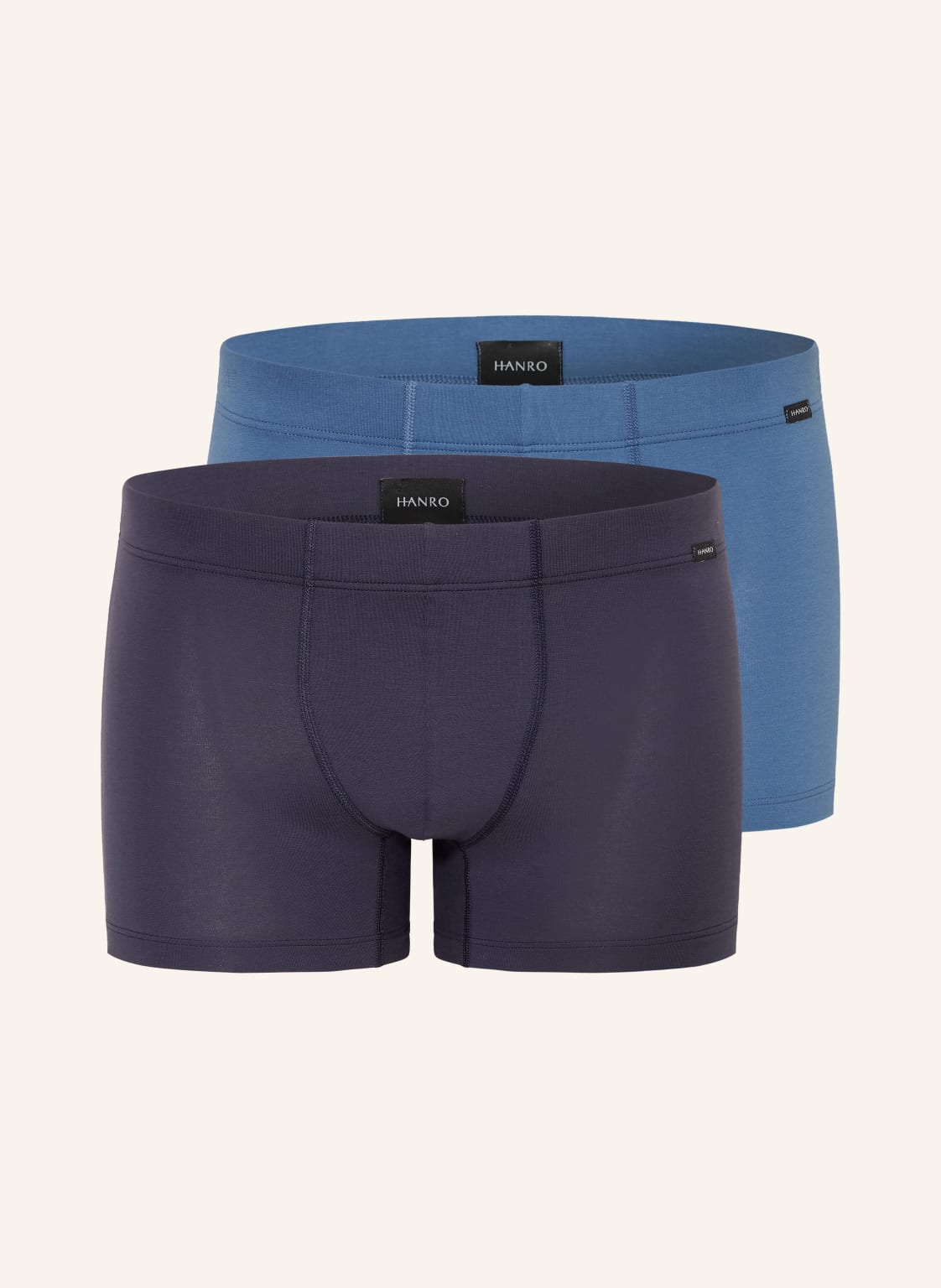 Hanro Bokserki Cotton Essentials, 2 Szt. grau