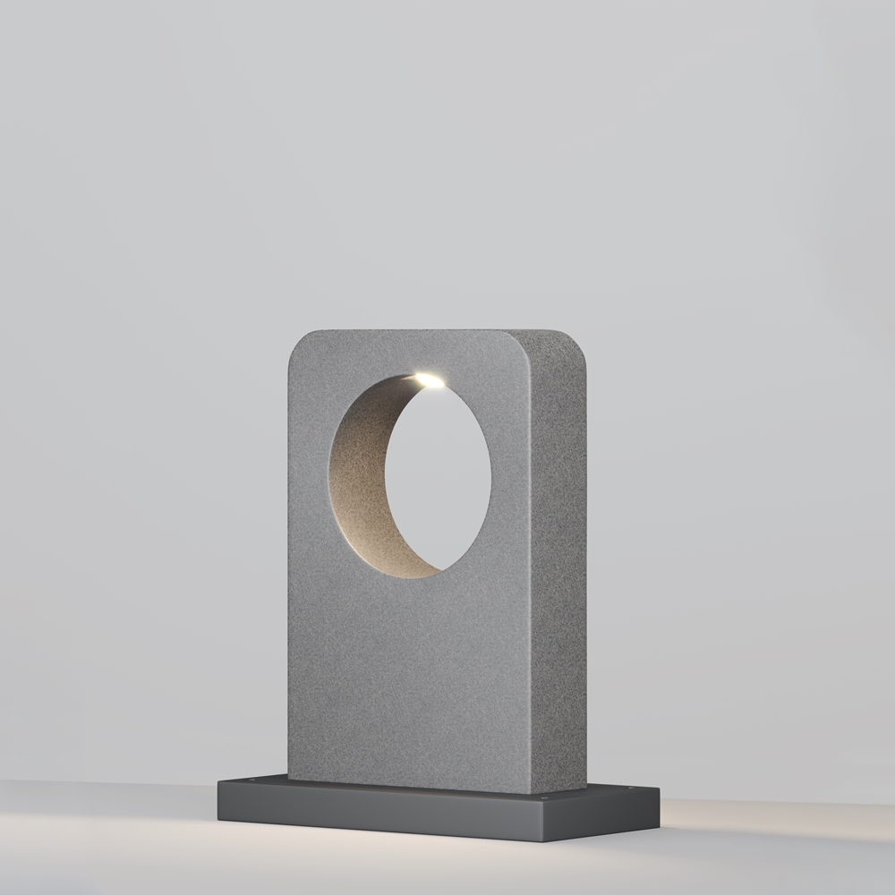 Maytoni BETONE lampa stojąca ogrodowa 49cm betonowa LED 7W 3000K IP65 O469FL-L7CM3K