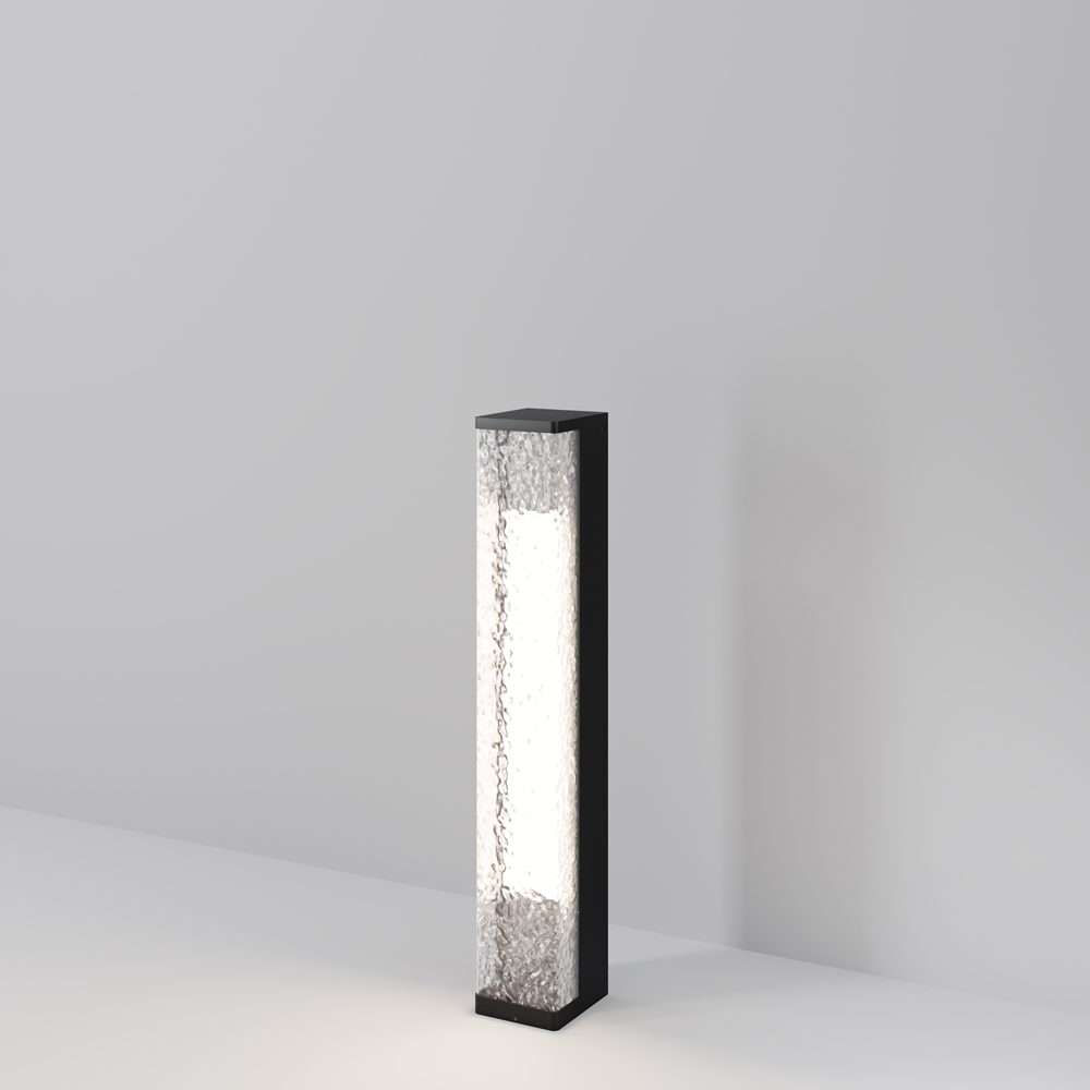 Maytoni FLOEVA lampa stojąca zewnętrza czarna IP65 LED 9W 3000K O142FL-L9BK