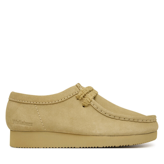 Półbuty Clarks Wallabee Lite. 26328082 Beżowy