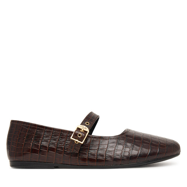 Baleriny Clarks Livia Jane 26327192 Brązowy