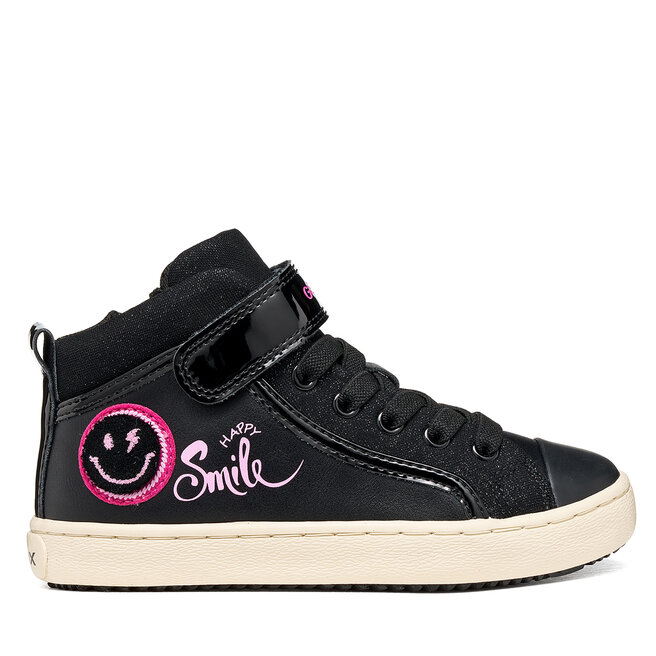 Sneakersy Geox J Kalispera Girl J744GI 5402 C0922 M Czarny