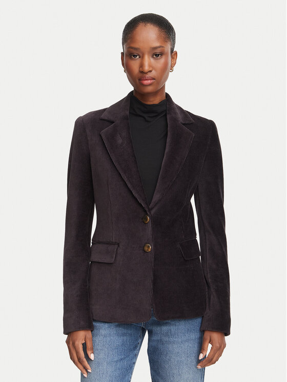 Marella Marynarka Seggio 2623916024 Szary ciemny Regular Fit