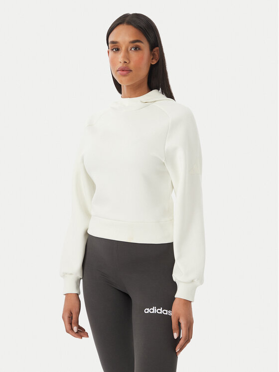 adidas Bluza Soft Lux KF4715 Kremowy Regular Fit