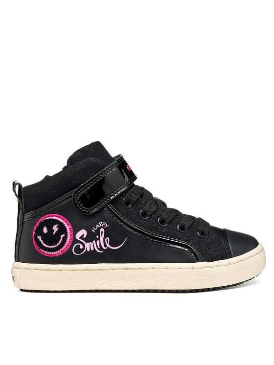 Geox Sneakersy J Kalispera Girl J744GI 5402 C0922 S Czarny
