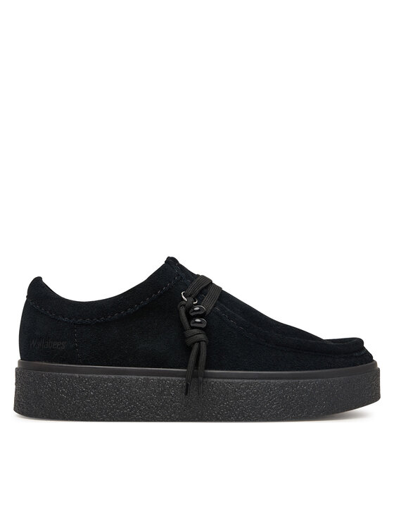 Clarks Półbuty Boxbee Walla. 26328111 Czarny