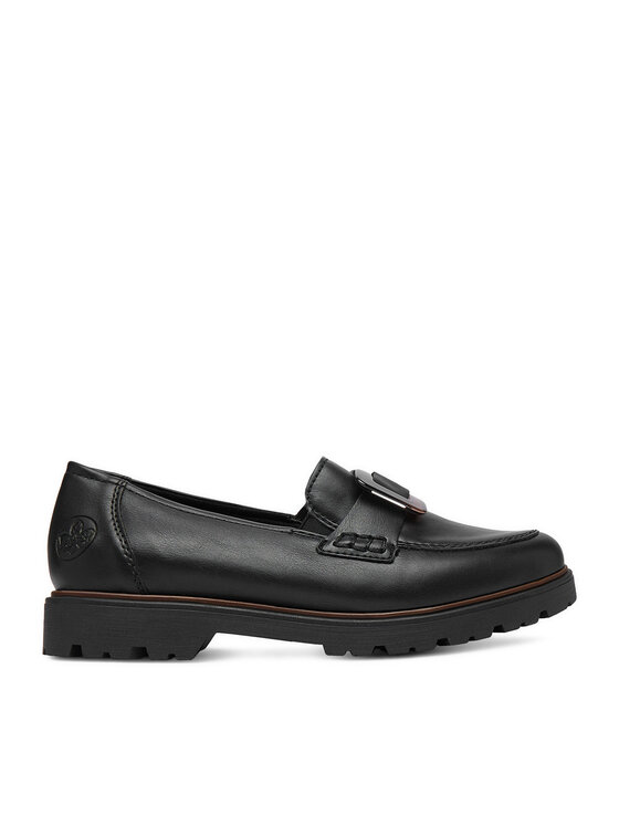 Rieker Loafersy CEO-45553-00 Czarny