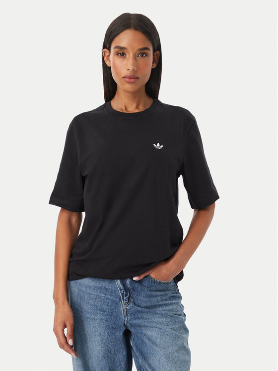 adidas T-Shirt Essentials KQ6723 Czarny Regular Fit