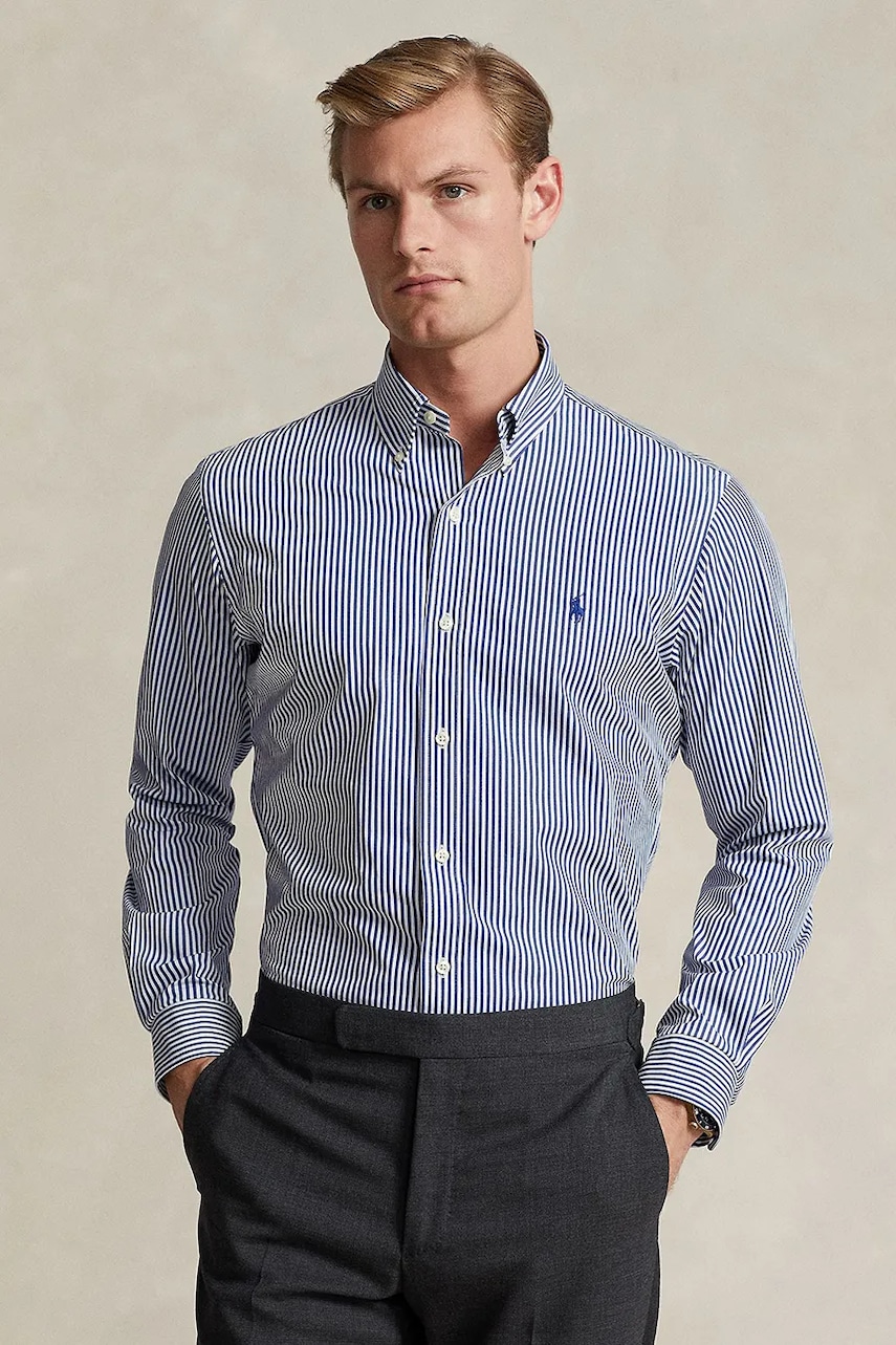 Polo Ralph Lauren koszula męska bawełniana z elastanem
