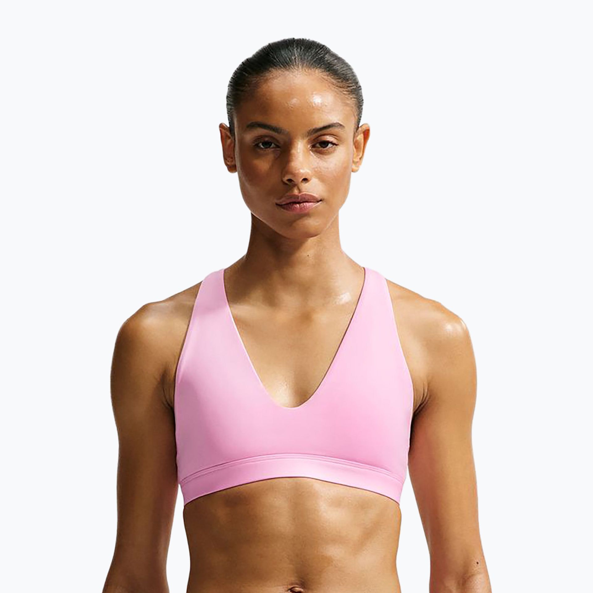 Biustonosz treningowy Nike Indy Strappy pink rise/black WYSYŁKA W 24H 30 DNI NA ZWROT