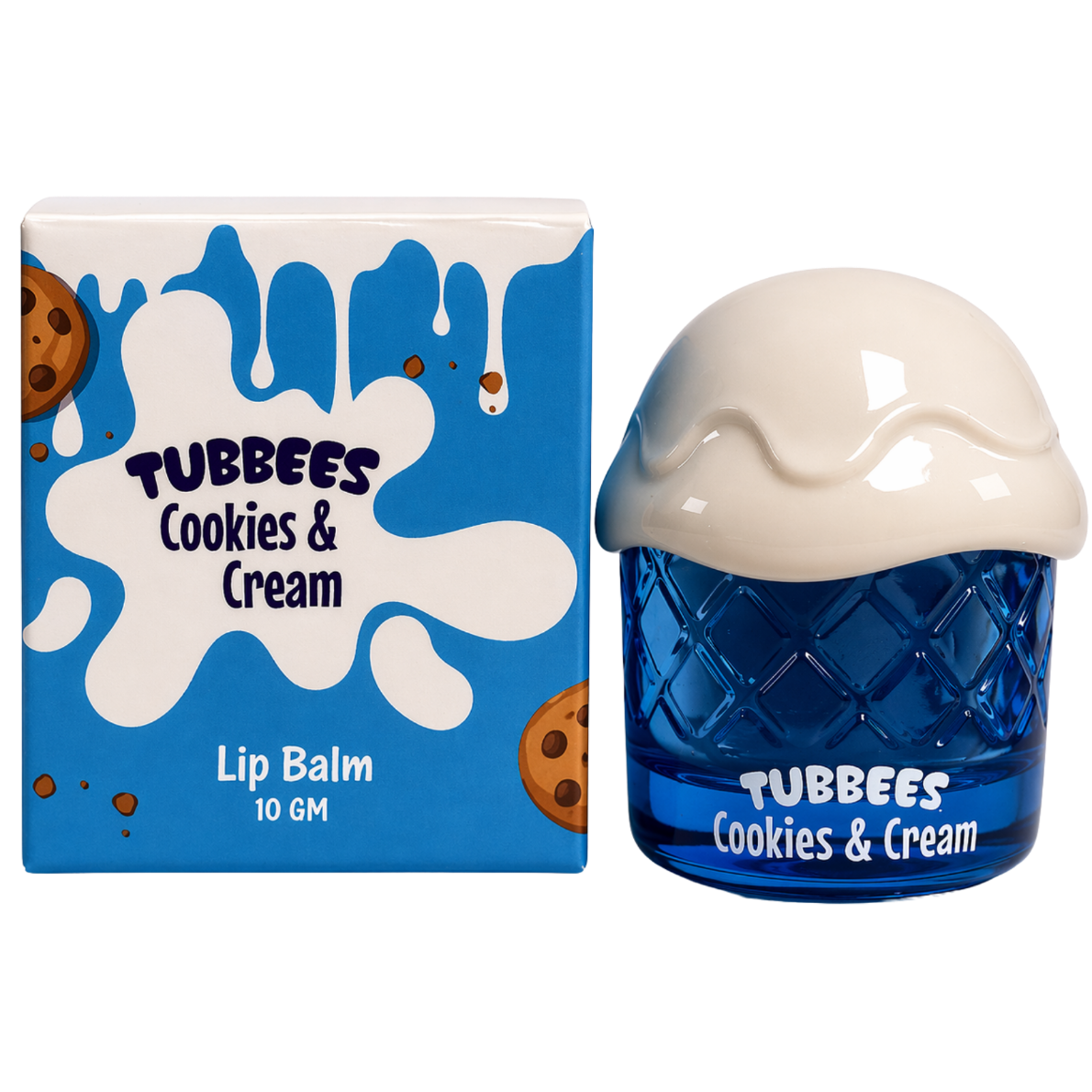TUBBEES COOKIES & CREAM LIP BALM 10G balsam do ust