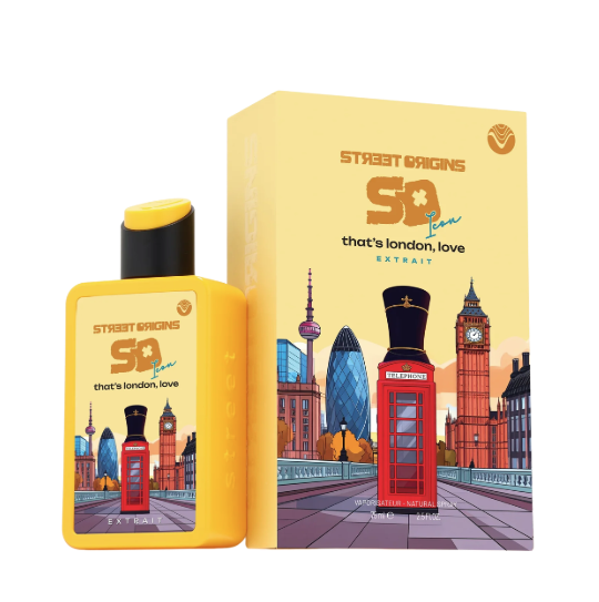Street Origins That's London Love Mars woda perfumowana unisex, 75 ml