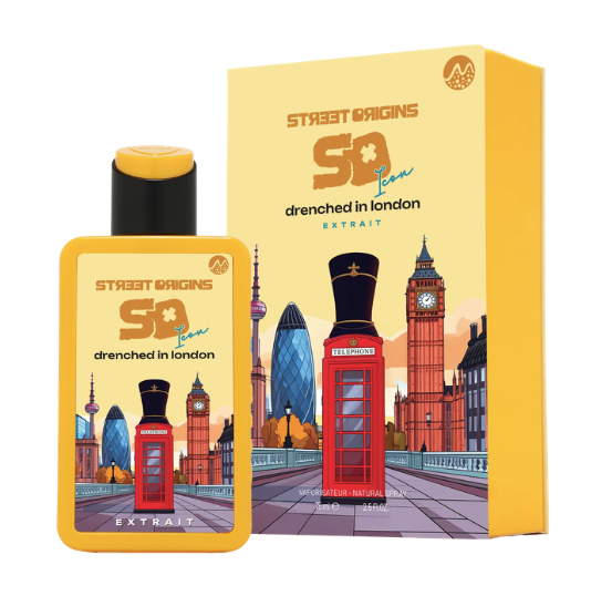 Street Origins Drenched in London Mars woda perfumowana unisex, 75 ml