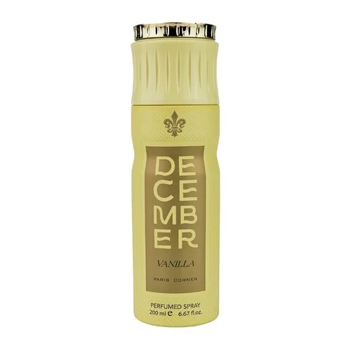 Paris Corner December Vannile Deo dezodorant perfumowany, 200 ml
