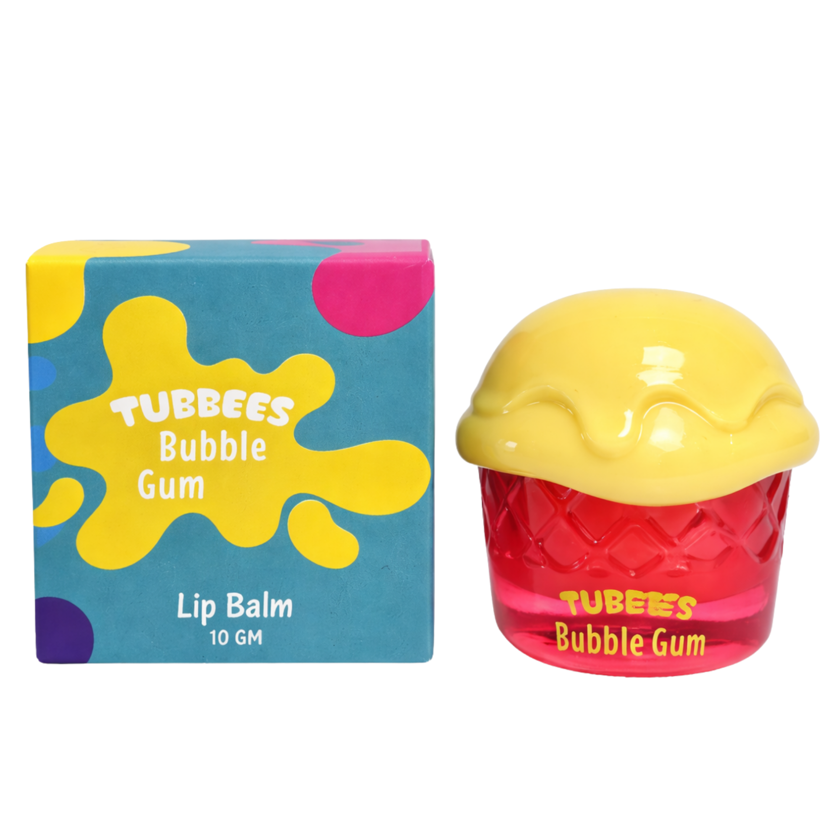 TUBBEES BUBBLE GUM LIP BALM 10G balsam do ust