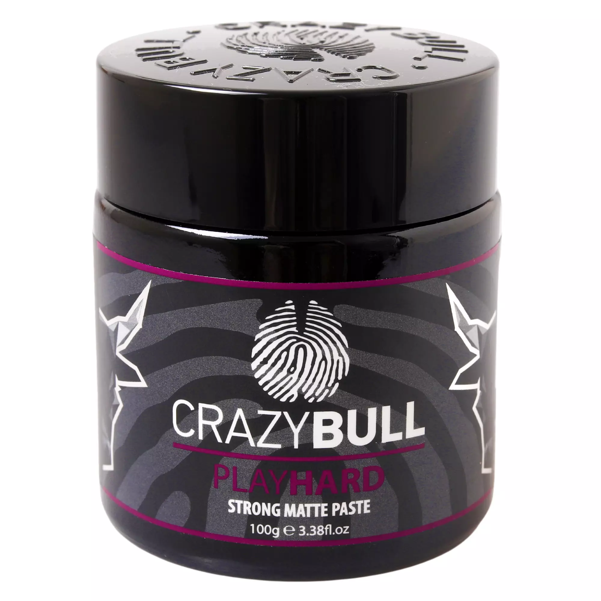 CrazyBull Play Hard 100g Mocno Utrwalająca Matowa Pasta