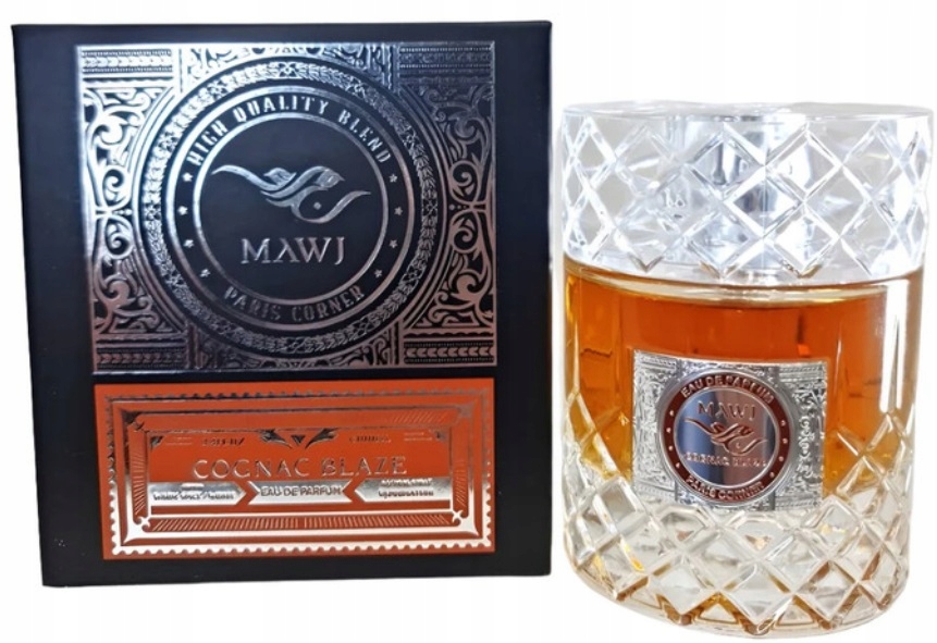 Paris Corner Mawj Cognac Blaze Edp woda perfumowana unisex, 100 ml