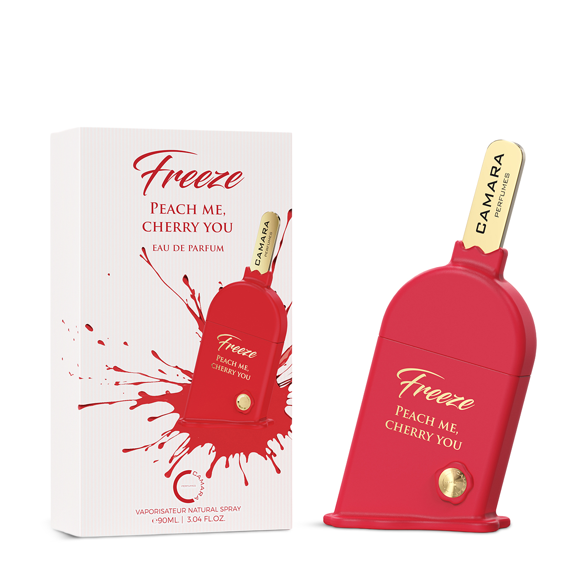 CAMARA FREEZE PEACH ME CHERRY YOU 90ML woda perfumowana unisex
