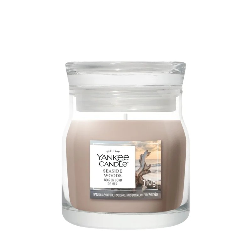 Yankee Candle Signature Świeca w Małym Słoiku Seaside Woods