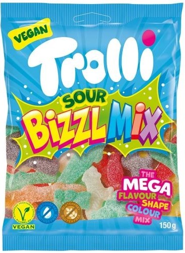 Trolli Bizzl Mix Żelki 150 g