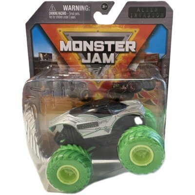 Samochód SPIN MASTER Monster Jam Auto Monster Truck Alien Invasion 1:64 6061233 20147066