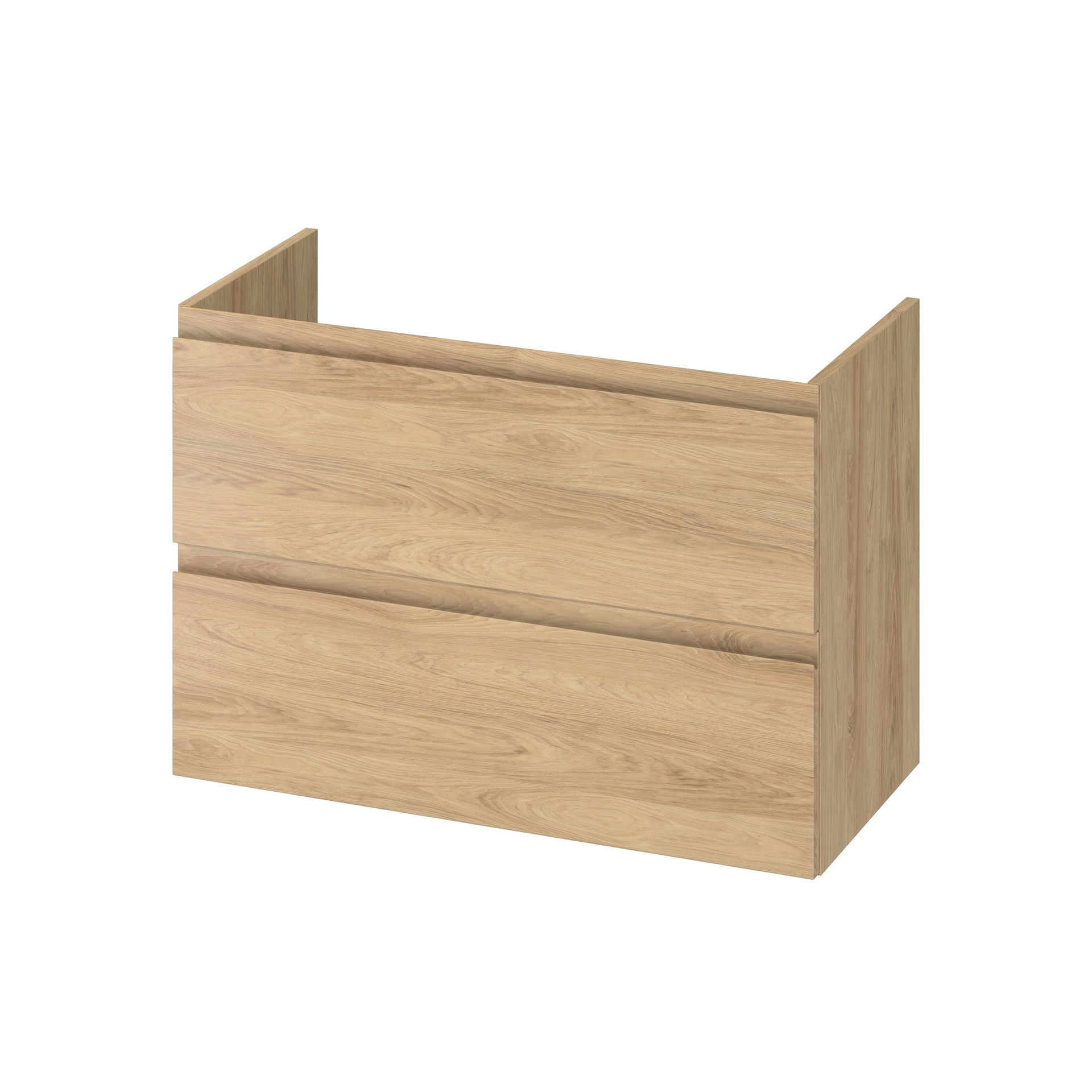 Szafka łazienkowa pod umywalkę Cersanit Moduo Slim 80 cm dąb hikora S590-141-DSM