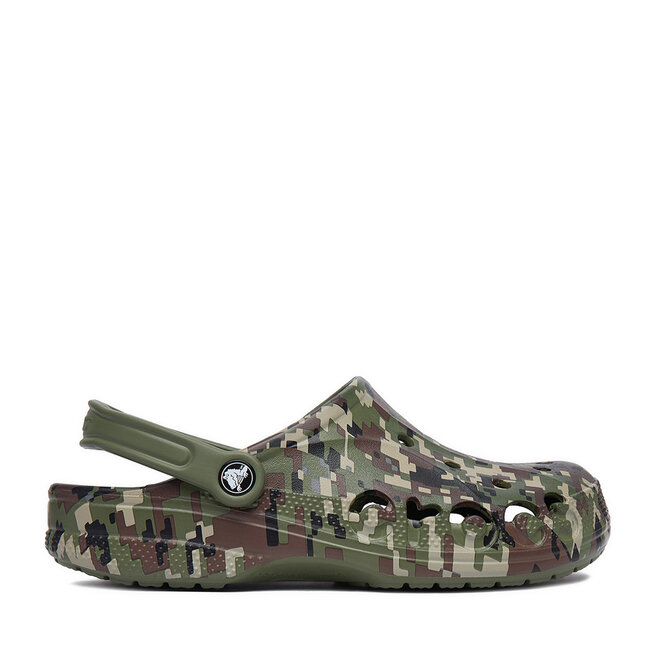 Klapki Crocs C-BAYA SEASONAL PRINTED CLOG 206230-3TC Zielony