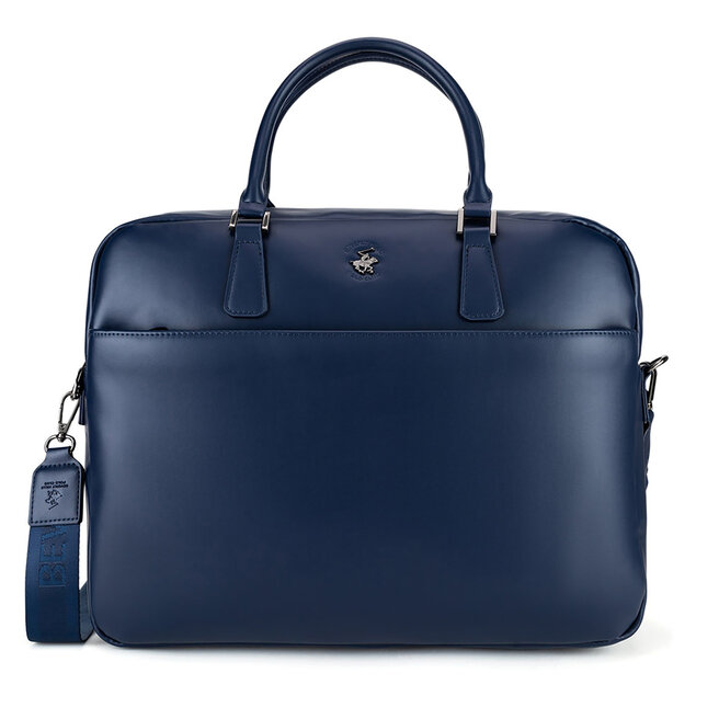 Torba na laptopa Beverly Hills Polo Club CWBEO-BHPC-L-016-07. Granatowy