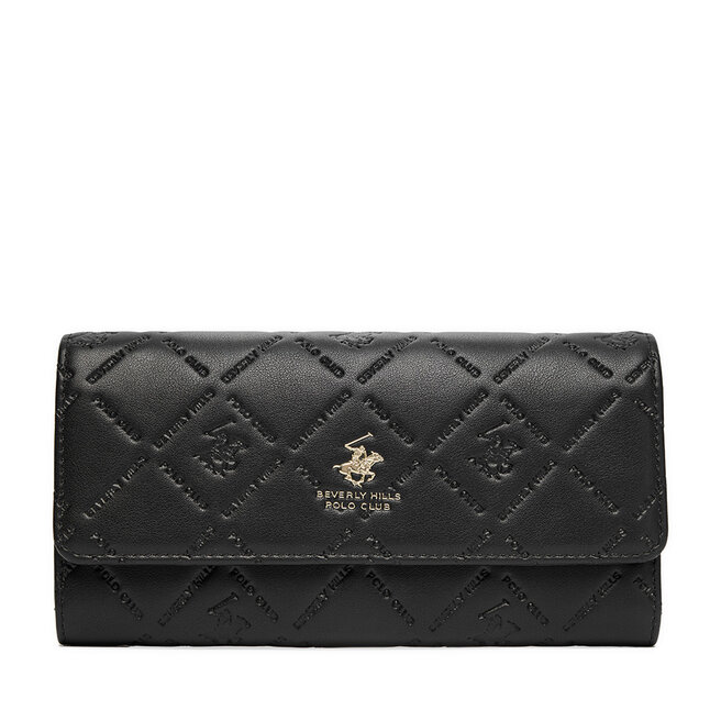 Portfel Beverly Hills Polo Club CEO-BHPC-W1-007-AW26 Czarny
