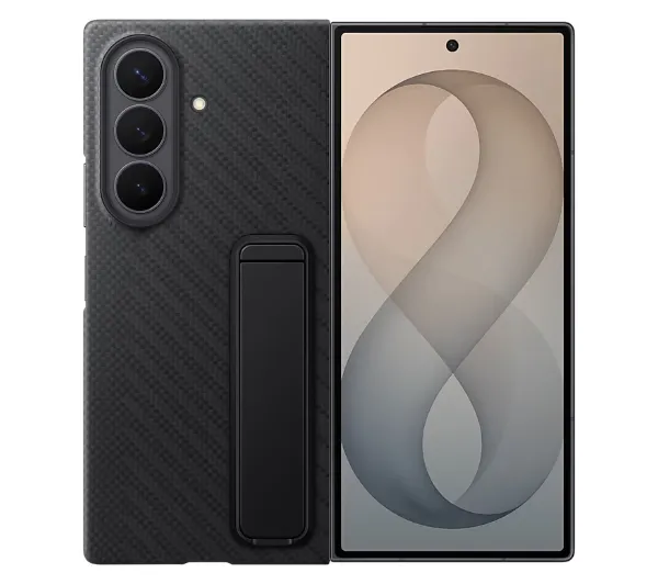 Samsung Carbon Standing Case do Galaxy Z Fold8 Ultra Czarny