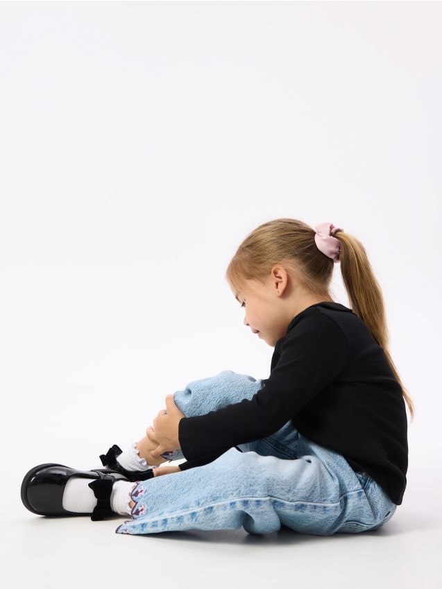 Reserved - Lakierowane loafersy - czarny
