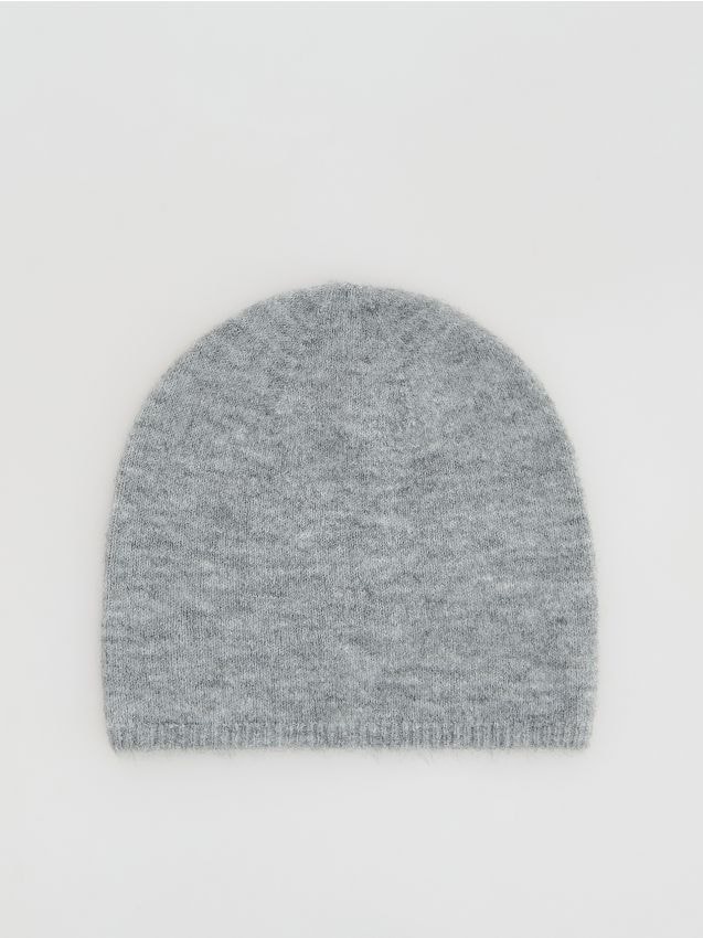 Reserved - Czapka beanie - szary