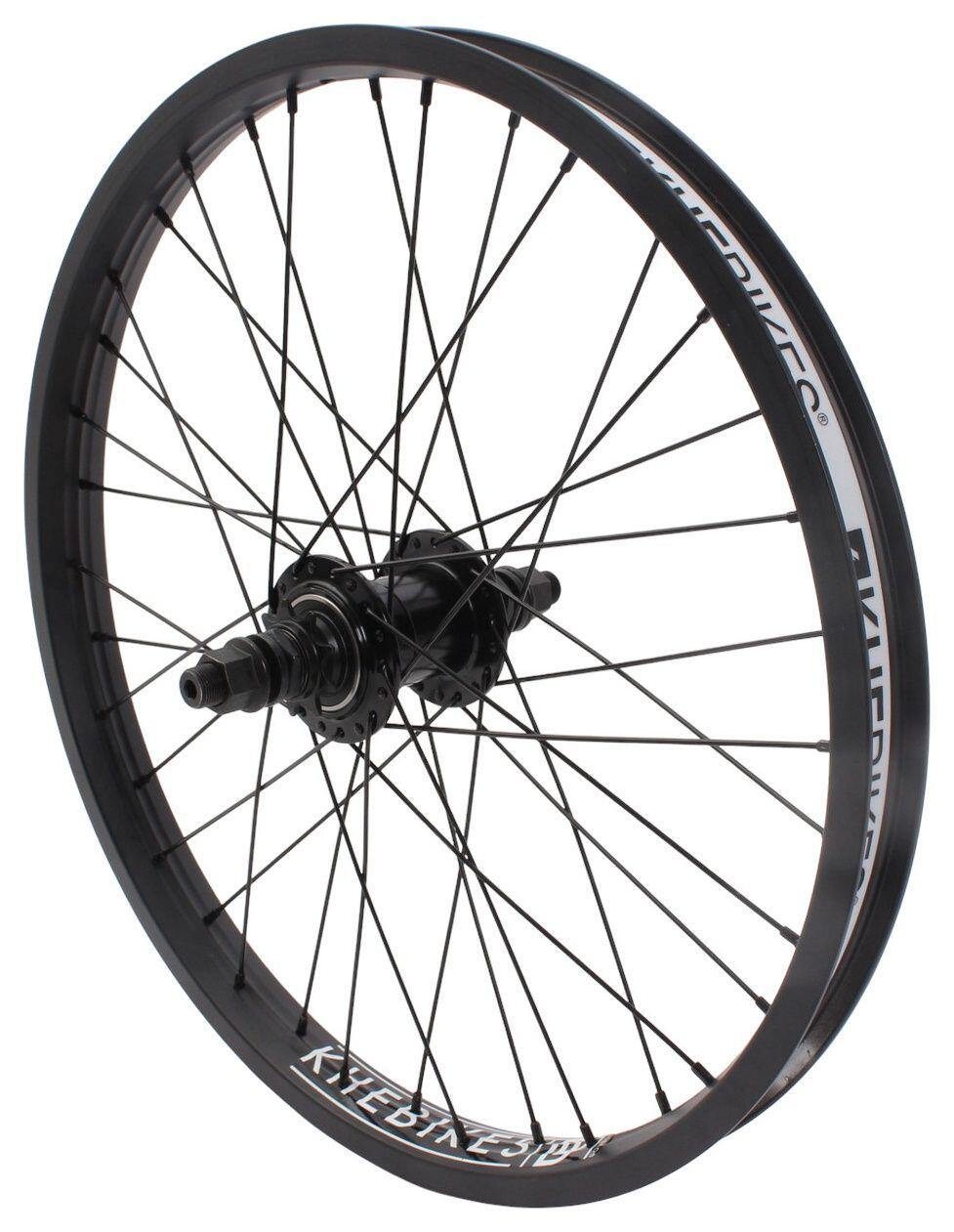 Tylne koło BMX KHE Freecoaster + MVP DD 20 cali 14 mm czarne