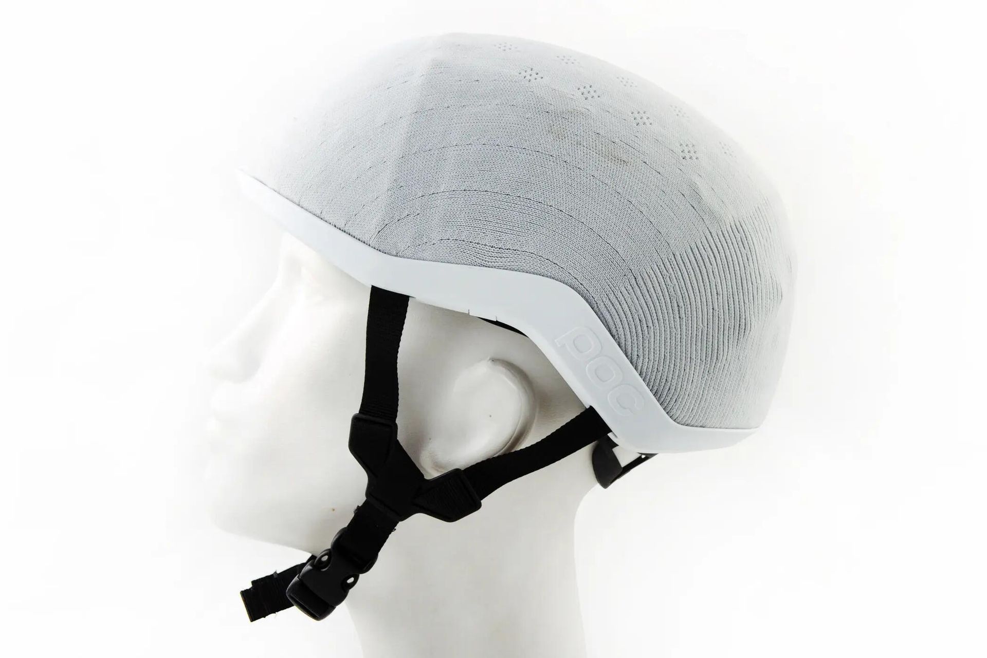 Kask rowerowy - rower miejski - unisex - Myelin - lekki, recyklingowy - szary