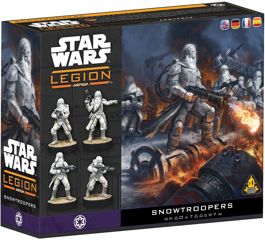 Dodatek do gry planszowej Star Wars Legion 2.0: Snowtroopers (wersja angielska) (841333134709)