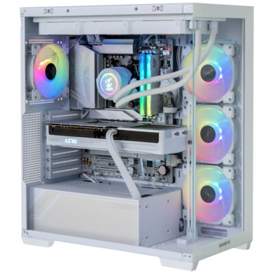 MAD DOG Powered By Gigabyte C500-ICE-A07DR32 R7-9800X3D 32GB RAM 2TB SSD GeForce RTX5080 DLSS 4.5 Wi-Fi PBG C500-ICE-A07DR32