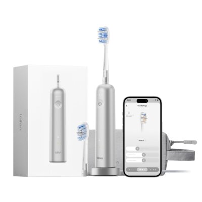 Szczoteczka soniczna LAIFEN Wave Pro LFTB02-A Aluminium Srebrny