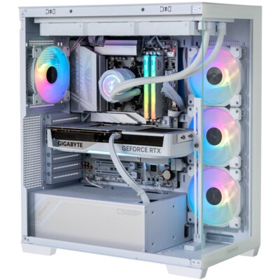 MAD DOG Powered By Gigabyte C500-ICE-A08DR32 R7-9800X3D 32GB RAM 2TB SSD GeForce RTX5070Ti DLSS 4.5 Wi-Fi PBG C500-ICE-A08DR32
