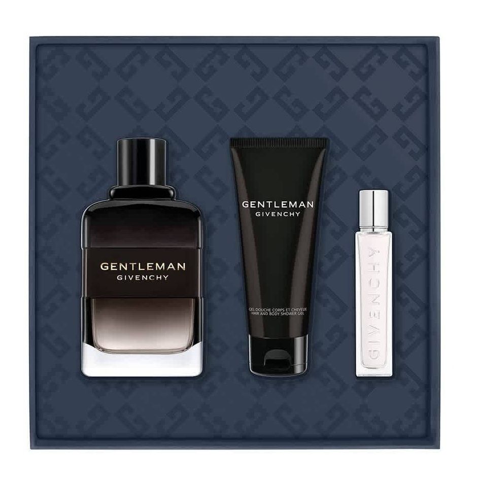 Gentleman Boisee zestaw woda perfumowana spray 100ml + żel pod prysznic 75ml + woda perfumowana spray 12.5ml