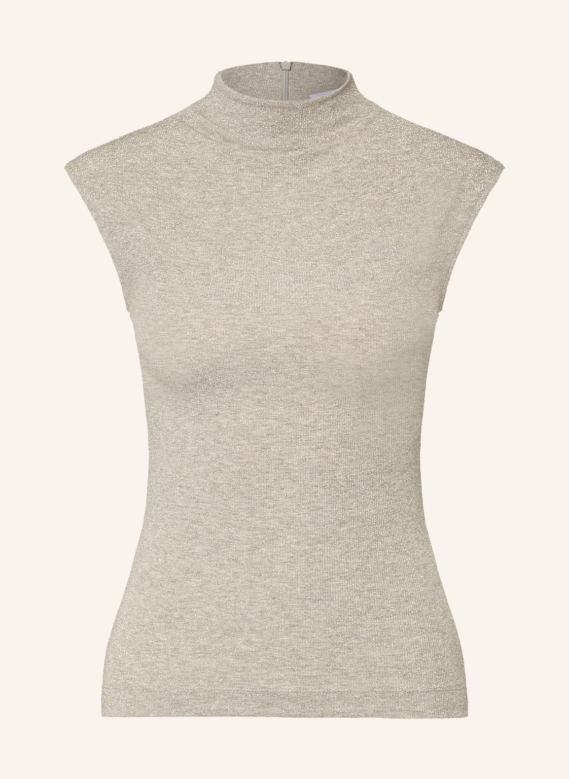 Reiss Dzianinowy Top Dita Z Błyszczącą Przędzą gold