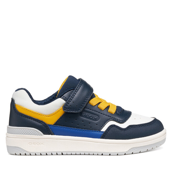 Sneakersy Geox J Washiba Boy J66LQH 0BC15 C0657 S Granatowy
