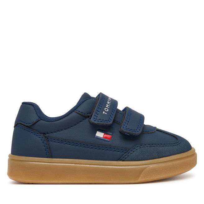 Sneakersy Tommy Hilfiger Low Cut Velcro Sneaker T1X9-35219-1269 M Granatowy